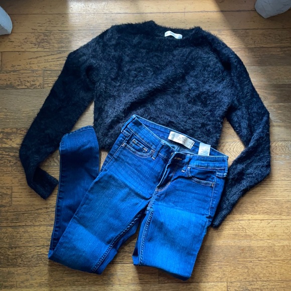 Zara Sweaters Zara Sweater And Hollister Jeans Poshmark